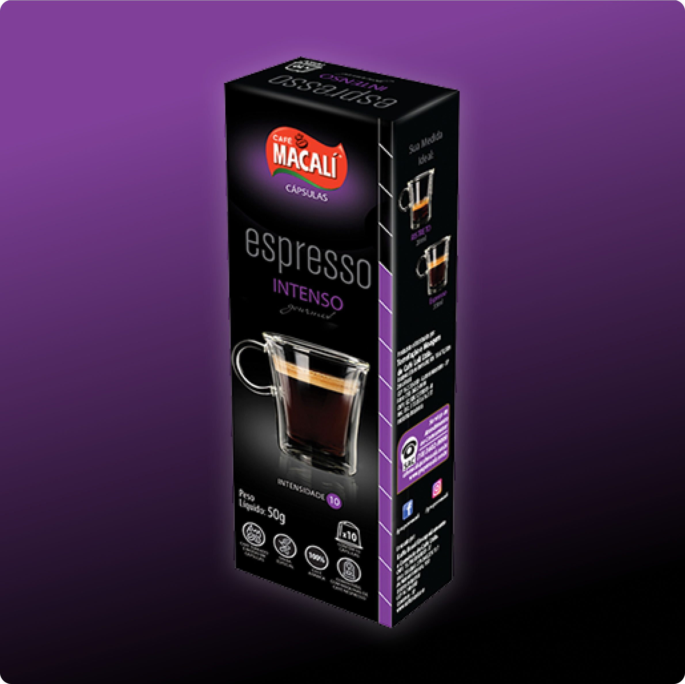 Café Em Capsula Macalí Intenso