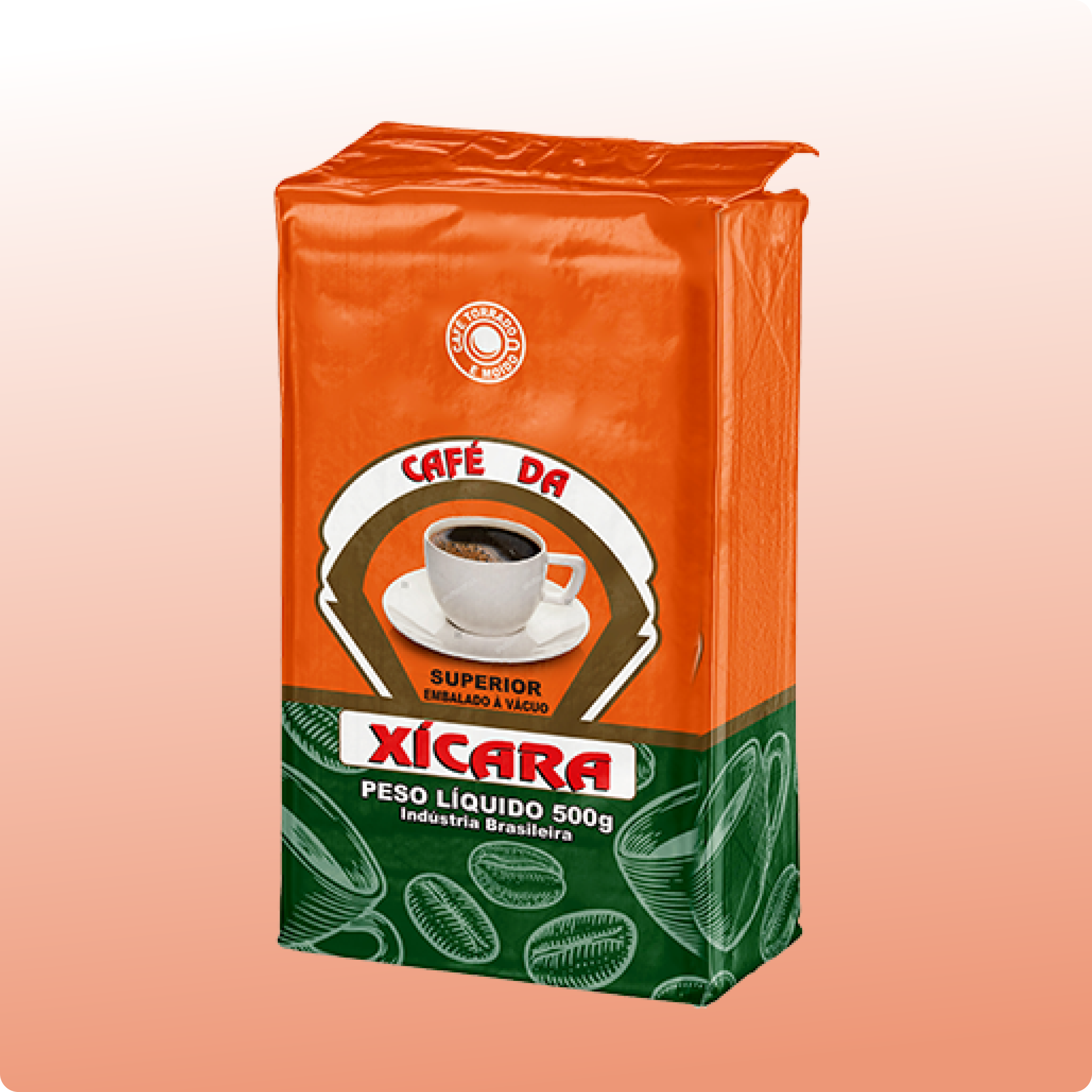 Café Da Xícara Superior Vácuo 500g