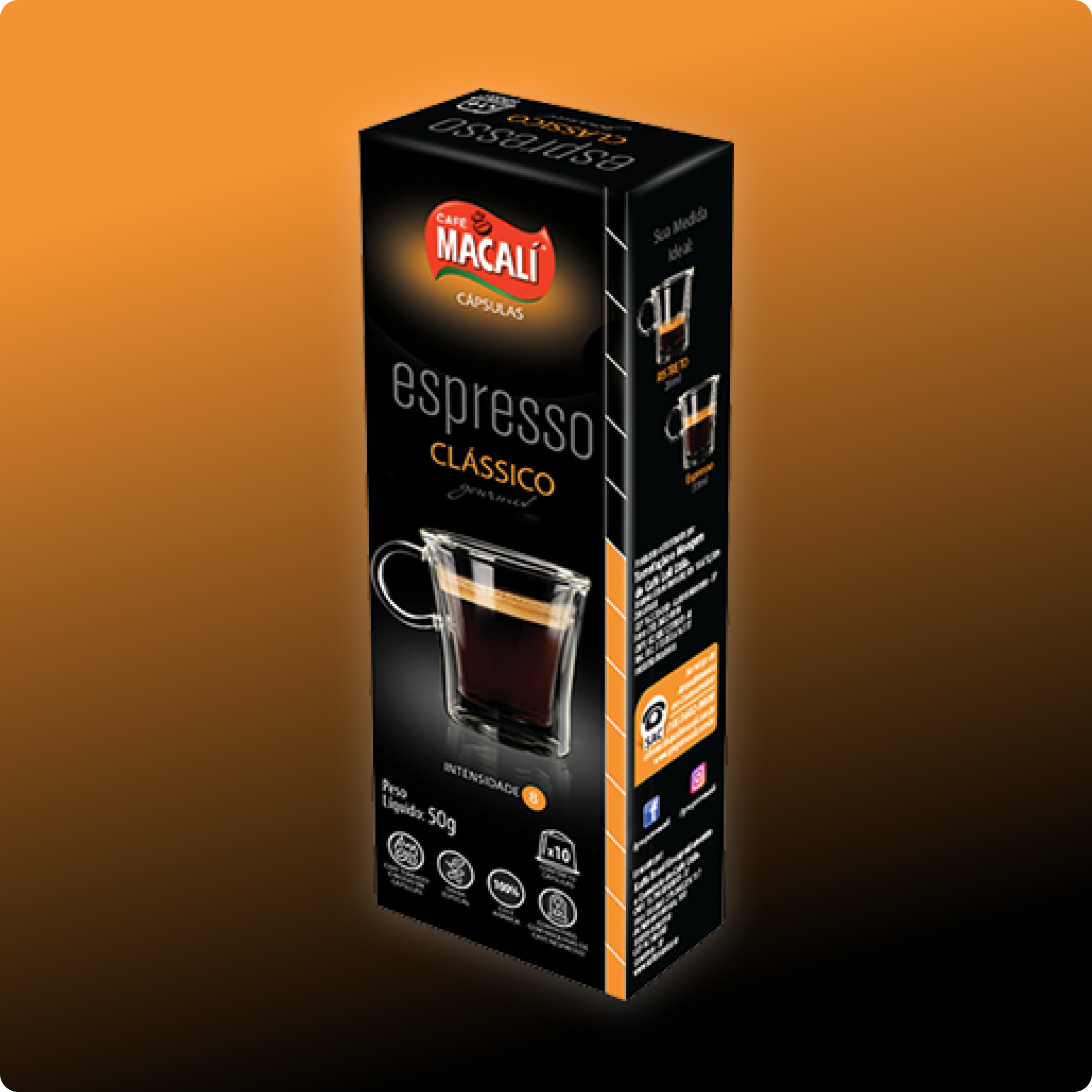 Café Em Capsula Macalí Classico