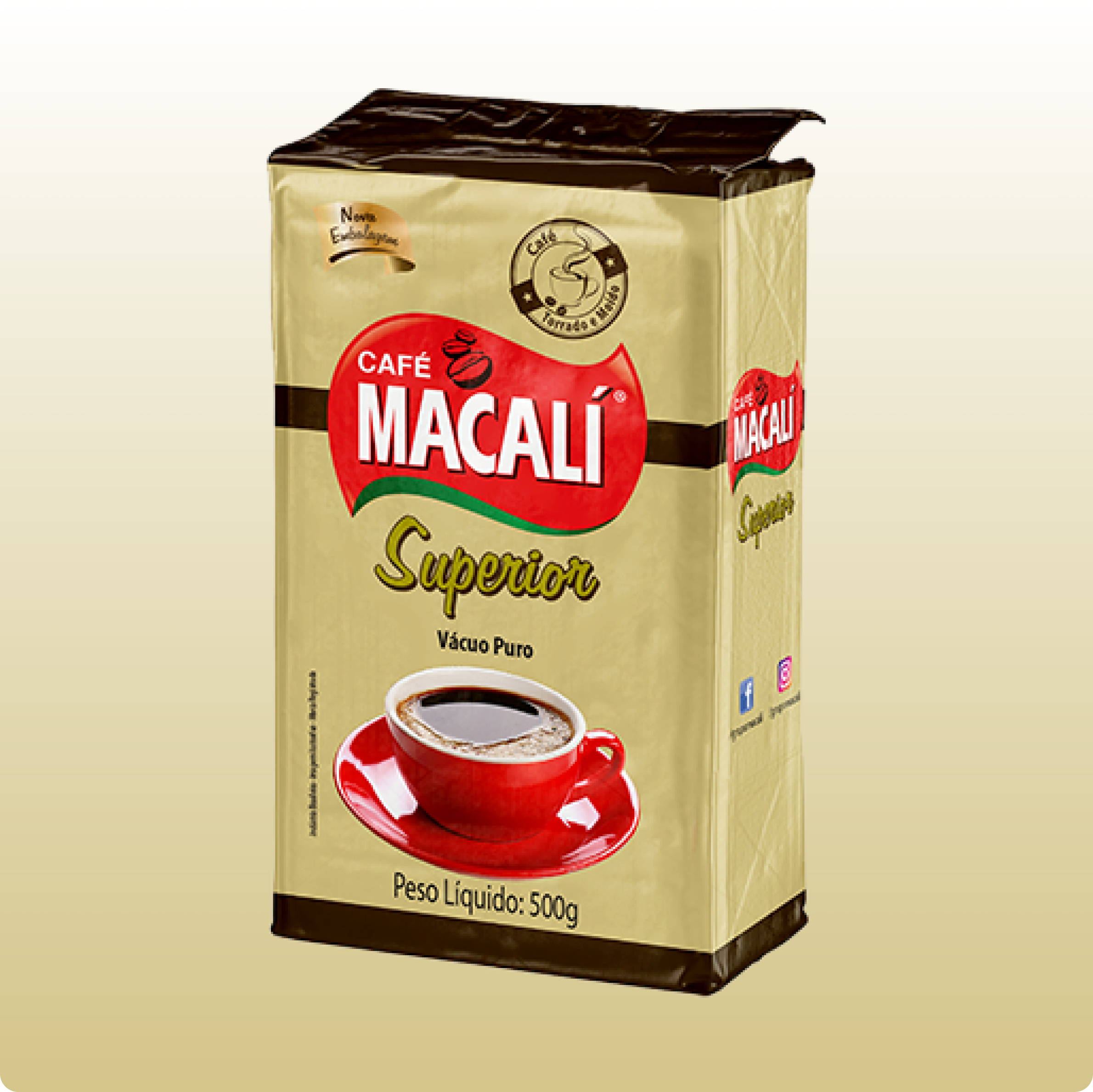 Café Macalí Superior Vácuo 500g
