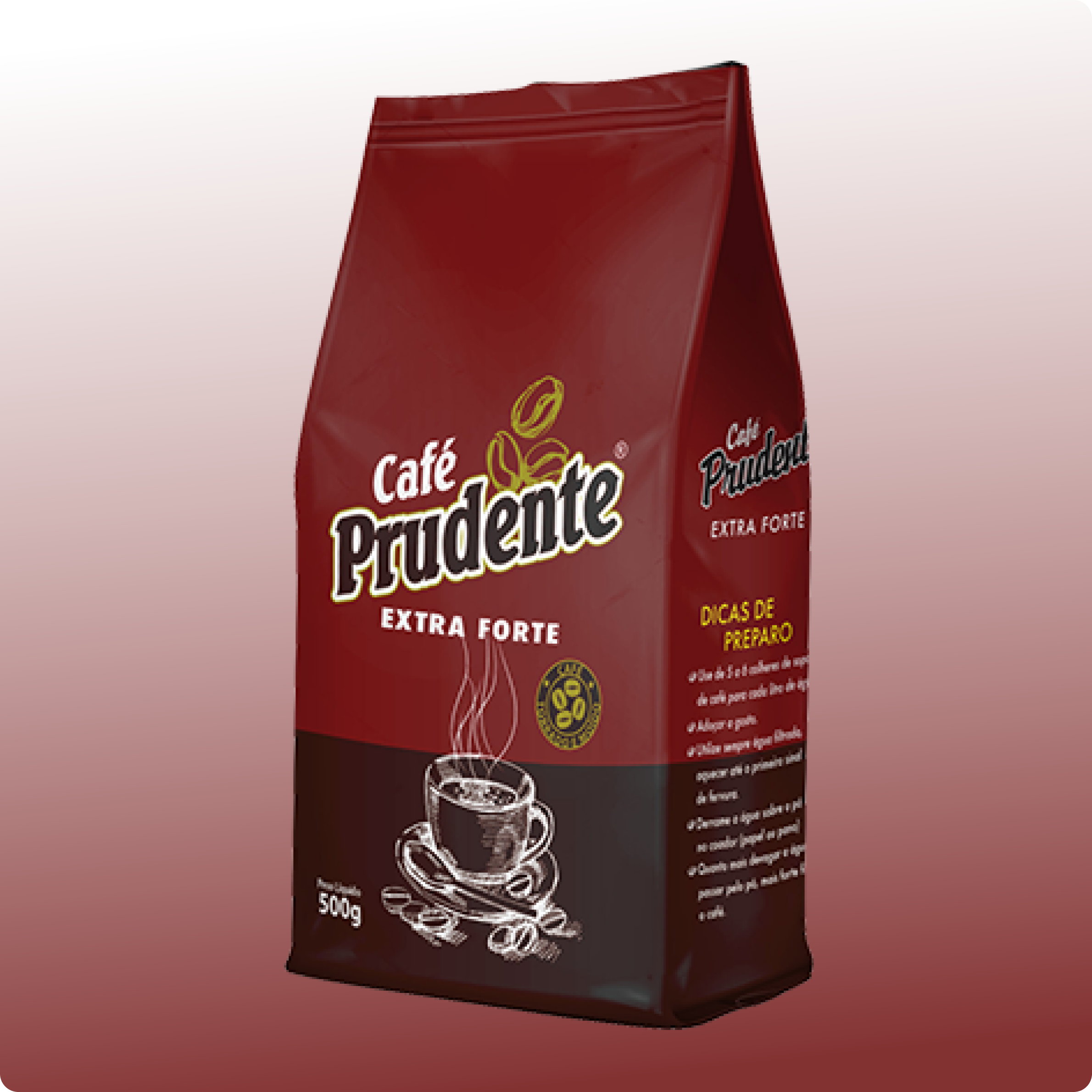 Café Prudente Extra Forte Std Pack 500g