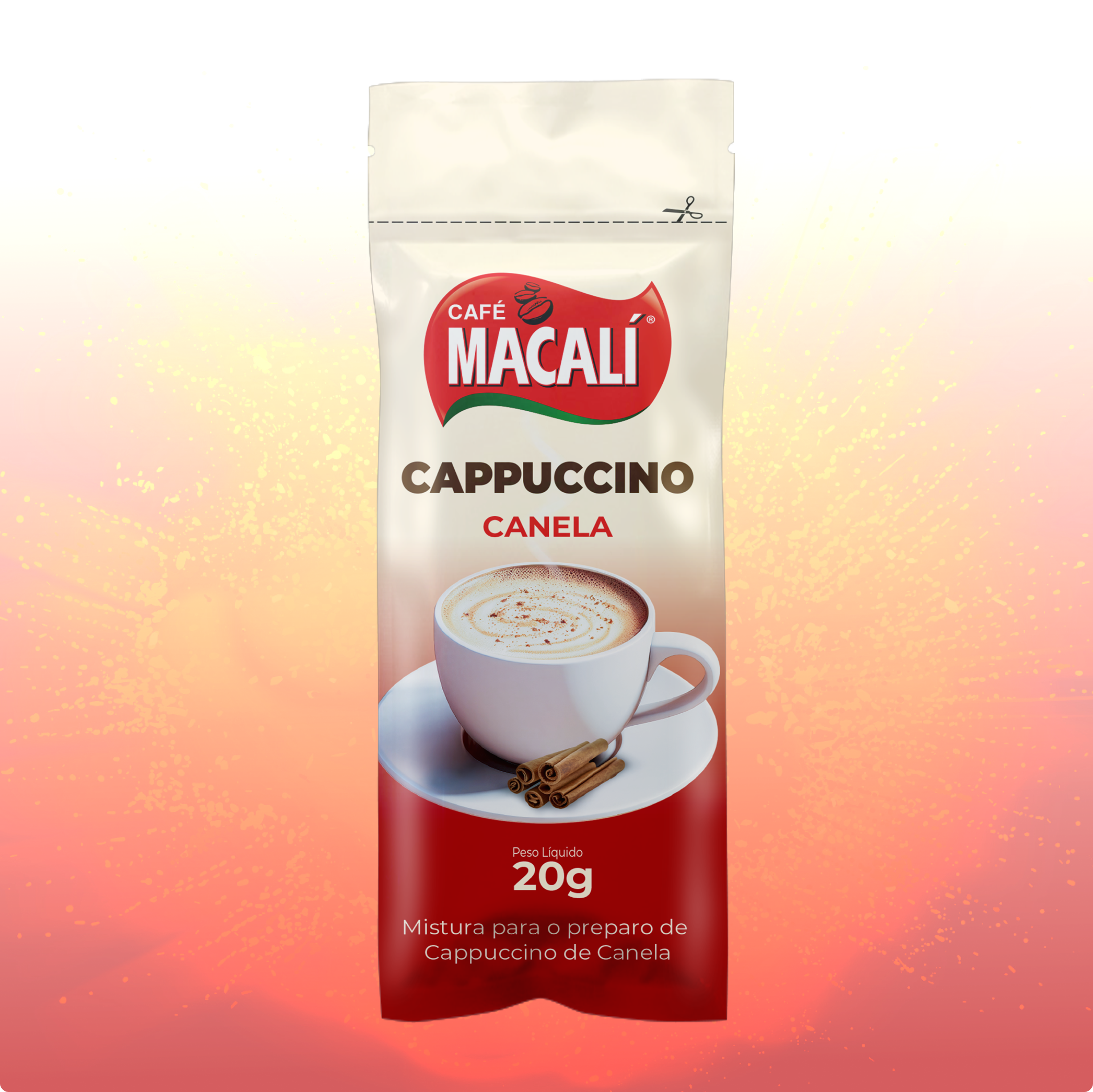 Cappuccino Macalí Canela 20g