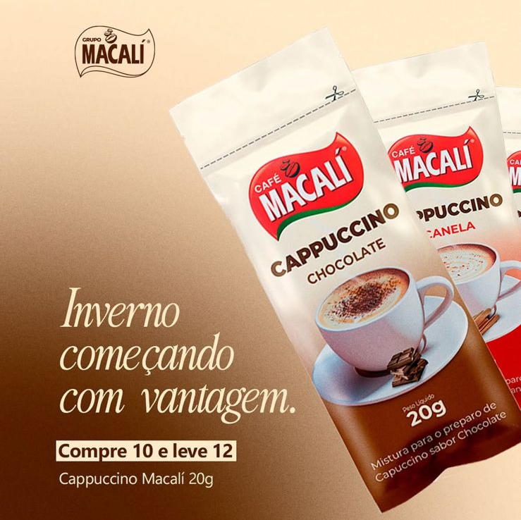 PROMOÇÃO CAPPUCCINO - Compre 10 Leve 12