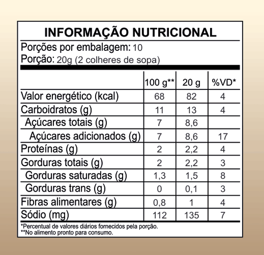 Cappuccino Macalí Chocolate 200g
